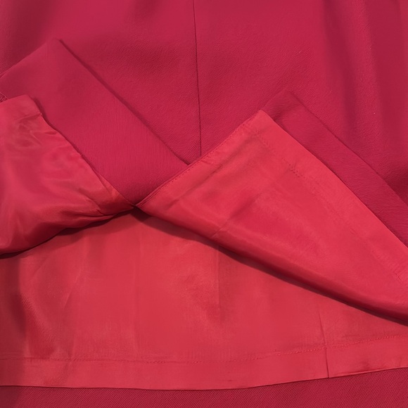 Talbots Dark Red Worsted Wool Pencil Skirt, Size 10 - Picture 7 of 10